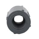 White Spigot x Hub 22-1/2 Degree PVC DWV Street Elbow 