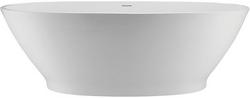 71-1/2 x 37 in. Freestanding Bathtub in White Matte