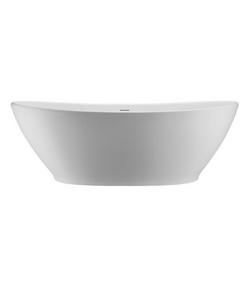 62-1/4 x 35-7/8 in. Freestanding Bathtub in White Matte