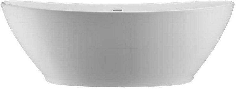 MTI Whirlpools&reg; White Matte Freestanding Bathtub 