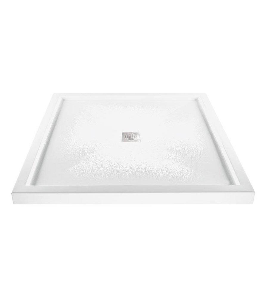 42 X 42 Center Acrylic Shower Base Designer 