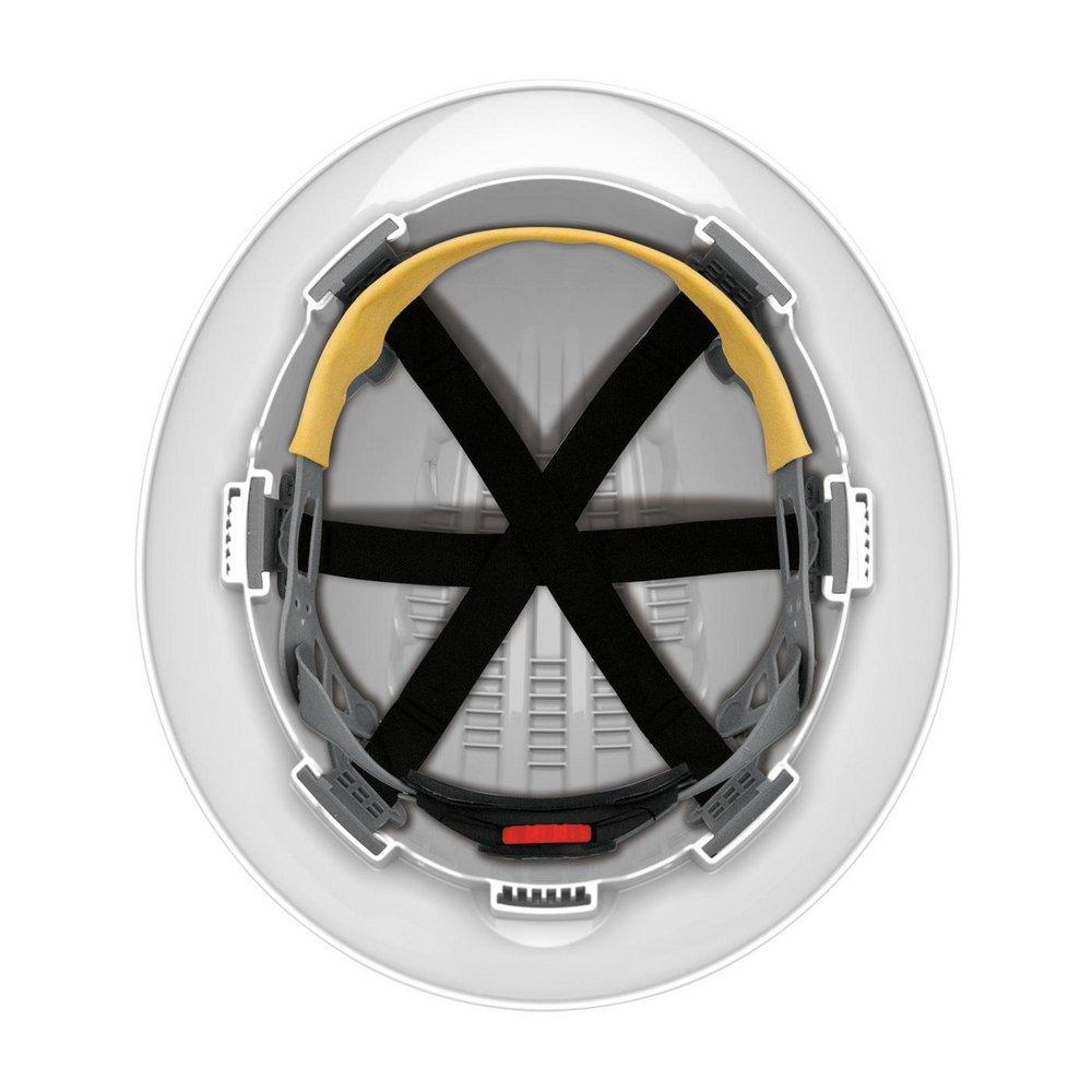 Evolution&reg; Deluxe 6161 White Full Brim Hard Hat 