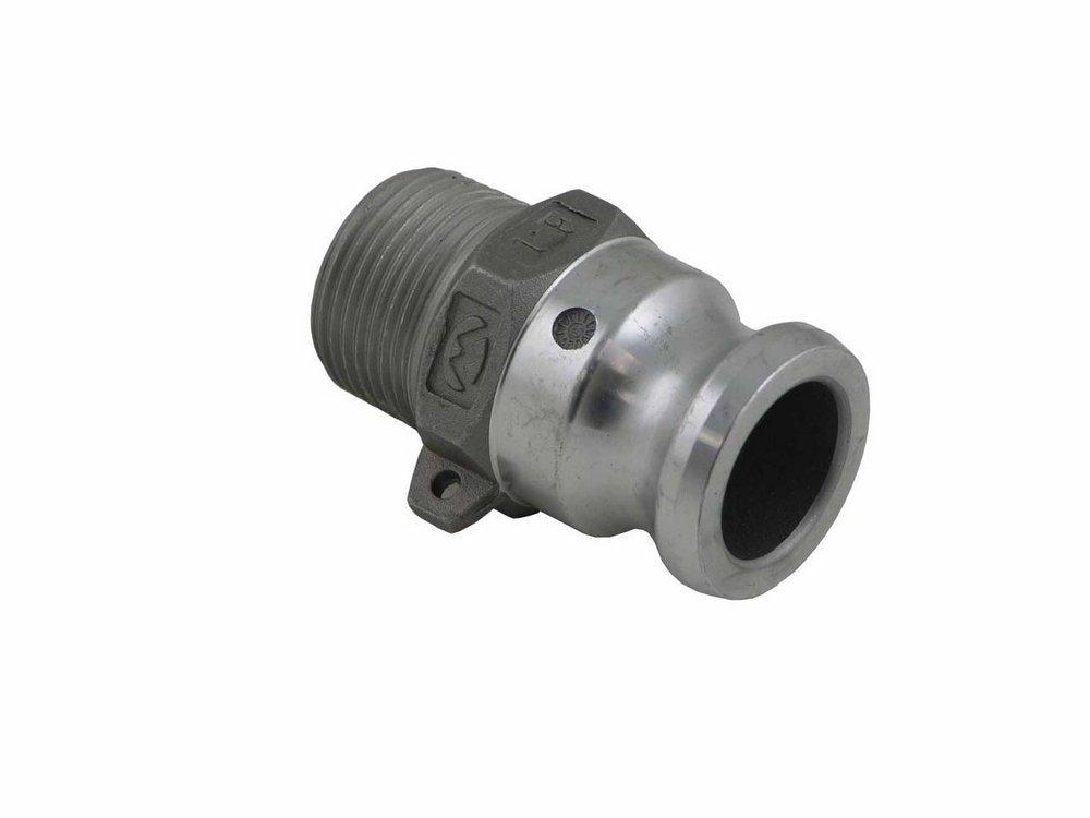 Geo-Flo Products MPT x CAM Aluminum Flush Adapter for Flushing and GPM Flow Control 