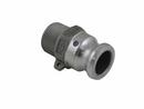 1 in. MPT x CAM Aluminum Flush Adapter for Flushing and GPM Flow Control