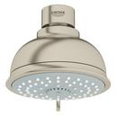 Multi Function Jet and Massage Showerhead in StarLight Brushed Nickel