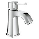 1.5 gpm 1-Hole Deckmount Bathroom Faucet with Single Lever Handle in Starlight Polished Chrome