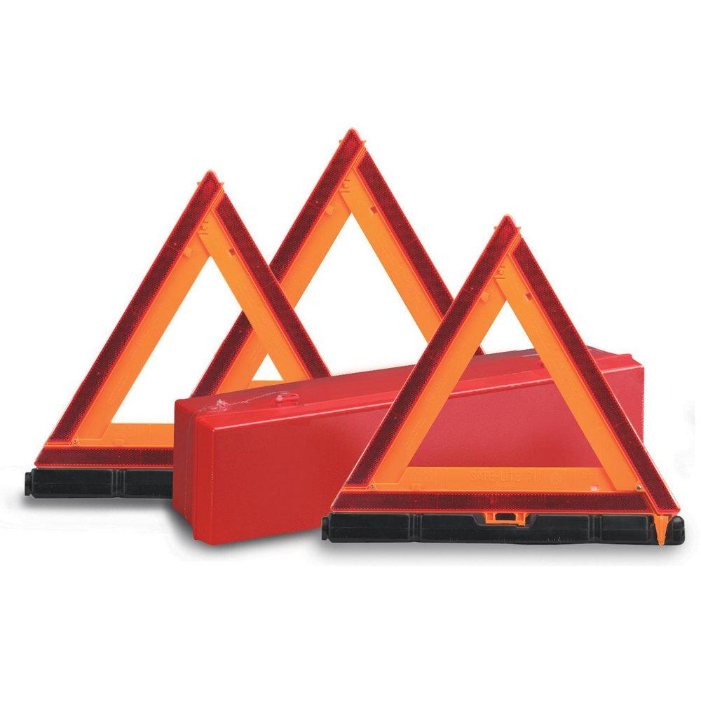 Deflecto Orange Early Warning Triangle Kit 