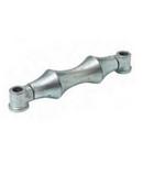 6 x 3/4-10 in. Zinc Plated Pipe Roll with Socket