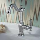 American Standard Brushed Nickel Single Handle Monoblock Bathroom Sink Faucet 