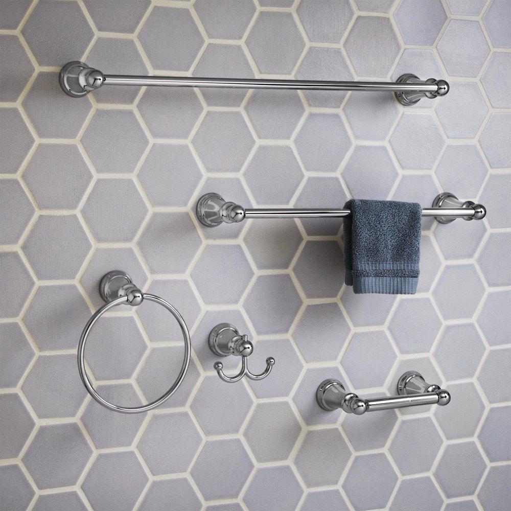 American Standard Polished Chrome 24 in. Towel Bar 