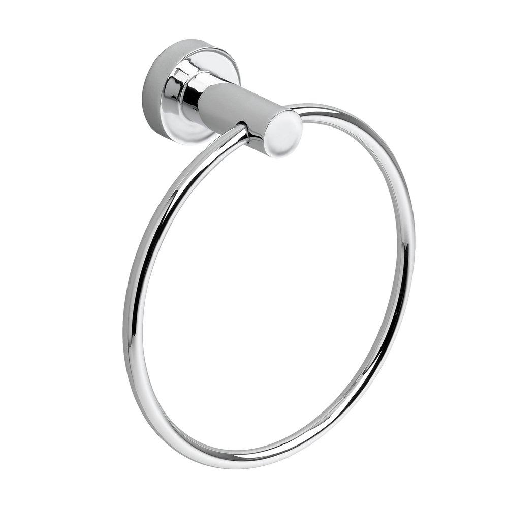 American Standard Polished Chrome 3 x 8-1/10 in. Towel Ring 