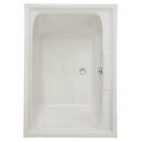 59-1/2 x 41-5/8 in. Air Bath Drop-In Bathtub with Center Drain in White