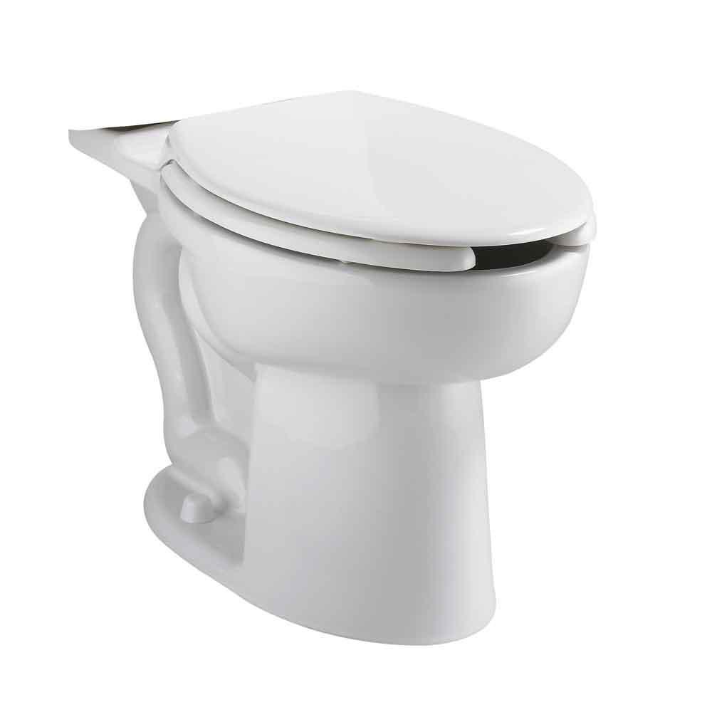 American Standard White Elongated Toilet Bowl 