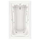 American Standard White 60 x 36 in. Drop-In Bathtub with Right Drain 