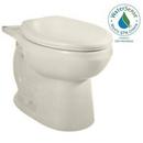 1.6 gpf Dual Flush Round Toilet Bowl in Linen