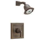 2 gpm Bath and Shower Trim Kit with Single Lever Handle in Oil Rubbed Bronze