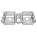 Triple Bowl Undermount Sink Brushed Stainless Steel