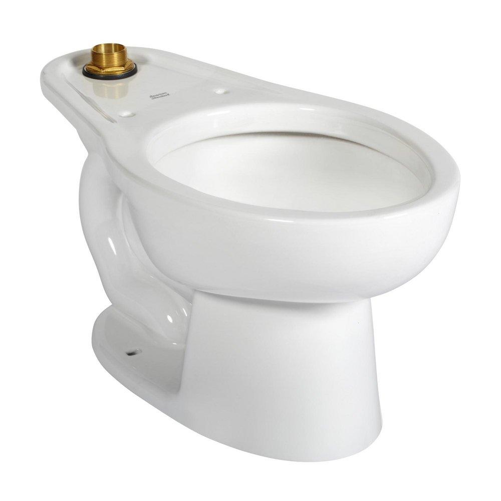 American Standard White Elongated Toilet Bowl 