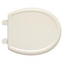 Round Closed Front Toilet Seat with Cover in Linen