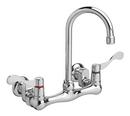 American Standard Polished Chrome Two Handle Widespread Bathroom Sink Faucet 