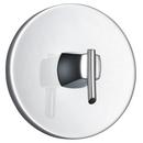 Central Thermostatic Valve Trim Kit with Single Lever Handle in Polished Chrome