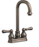 Two Handle Lever Handle Bar Faucet in Oil Rubbed Bronze