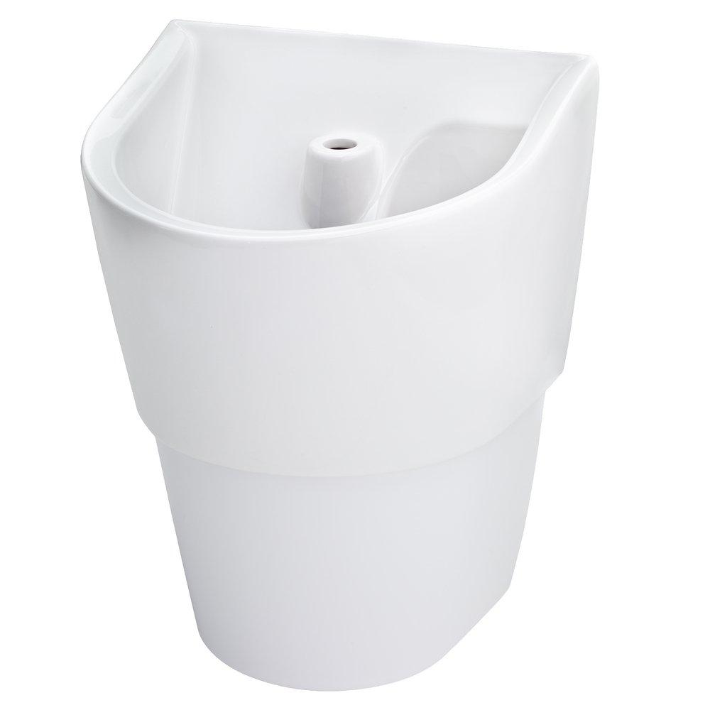 American Standard White 20 x 17 x 26-1/8 in. Wall Mount Healthcare Sink 