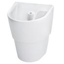 20 x 17 x 26-1/8 in. Wall Mount Healthcare Sink in White
