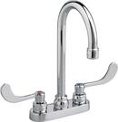 American Standard Polished Chrome Two Handle Centerset Bathroom Sink Faucet 