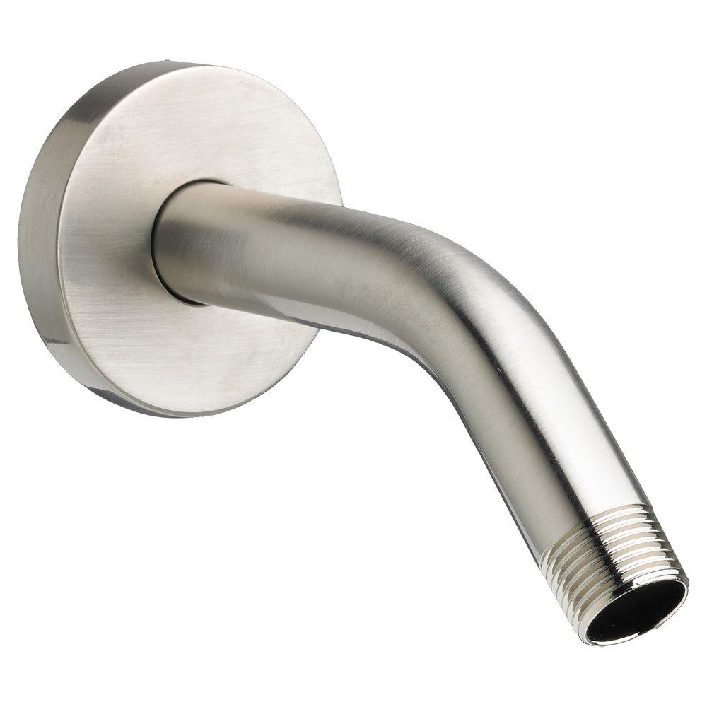 American Standard Brushed Nickel Modern Shower Arm & Flange 