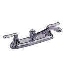 Two Handle Centerset Kitchen Faucet in Polished Chrome