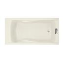 American Standard Linen 72 x 36 in. Soaker Drop-In Bathtub with Right Drain 