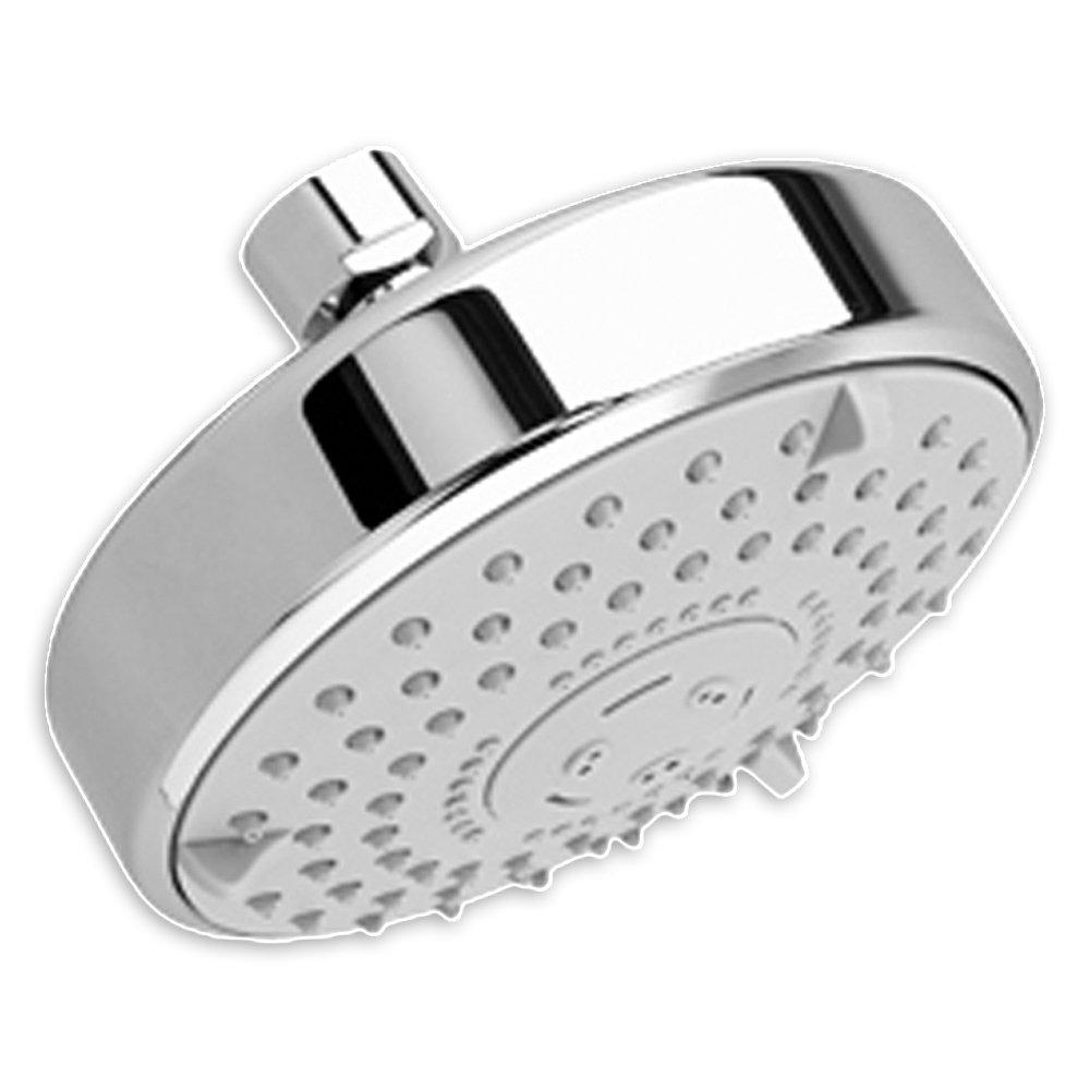 American Standard Brushed Nickel Multi Function Gentle Rain, Hard Rain and Massage Showerhead 