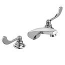 American Standard Polished Chrome Two Handle Wristblade Deck Mount Service Faucet 