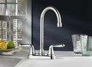 American Standard Polished Chrome Two Handle Lever Handle Bar Faucet 