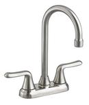 American Standard Polished Chrome Two Handle Lever Handle Bar Faucet 