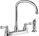Two Handle Kitchen Faucet in Oil Rubbed Bronze