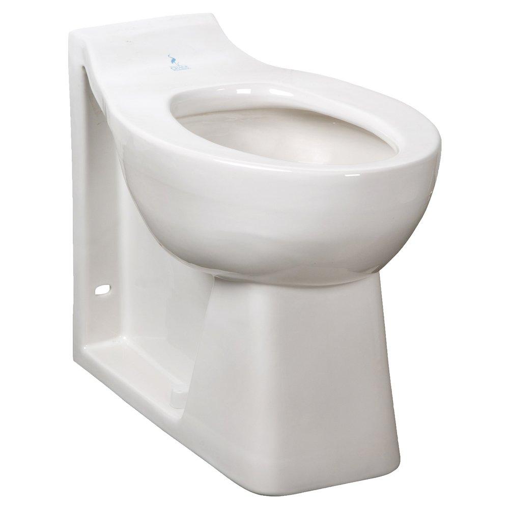 American Standard White Elongated Toilet Bowl 