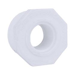 1-1/2 x 3/4 in. PVC Schedule 40 Male x Female Threaded Bushing