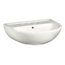 22 x 17-1/2 in. Oval Pedestal Bathroom Sink in White