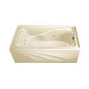 60 x 32 in. Acrylic Whirlpool Bathtub with Left Hand Drain in Linen