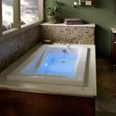 American Standard White 66 x 36 in. Whirlpool Drop-In Bathtub with Reversible Drain 