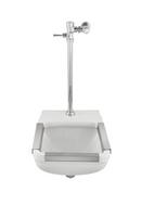 American Standard Polished Chrome 25-1/4 x 21-1/8 x 17-1/2 in. Wall Mount Healthcare Sink 