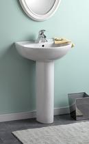 American Standard White 24 in. Pedestal Vessel Sink 