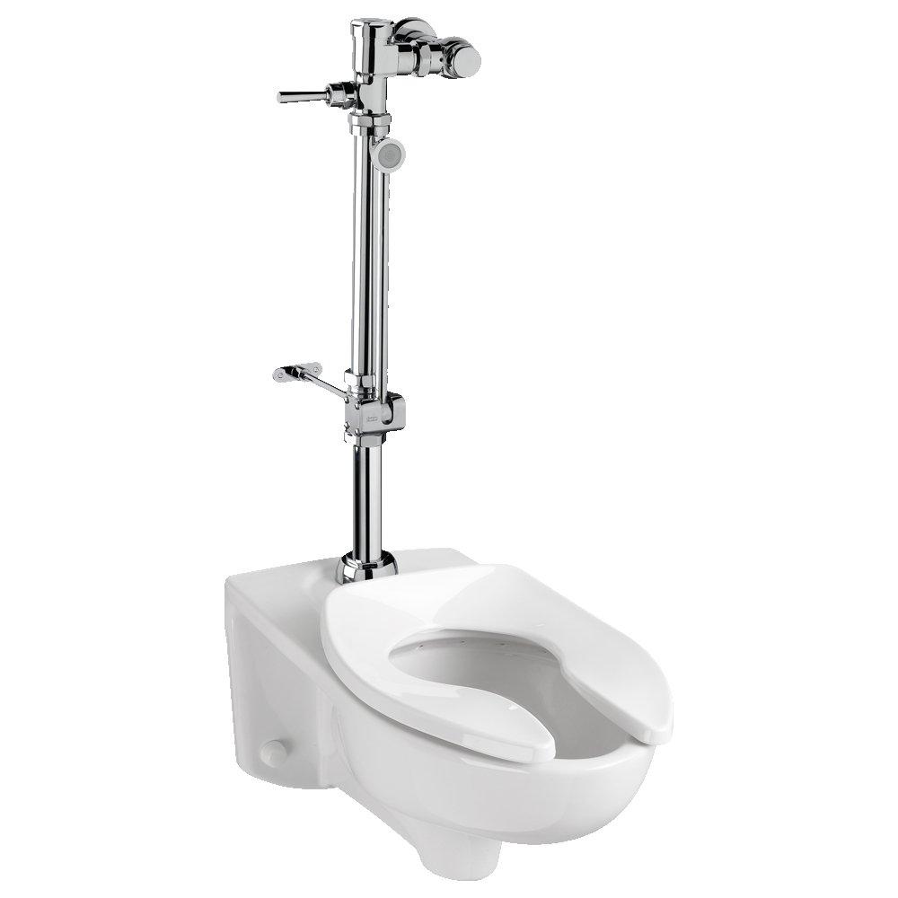 American Standard Polished Chrome Washer Kit with Straight Down Tube 