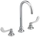 American Standard Polished Chrome Two Handle Widespread Bathroom Sink Faucet 