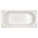 American Standard White 60 x 34 in. Above Floor Bathtub with End Drain 