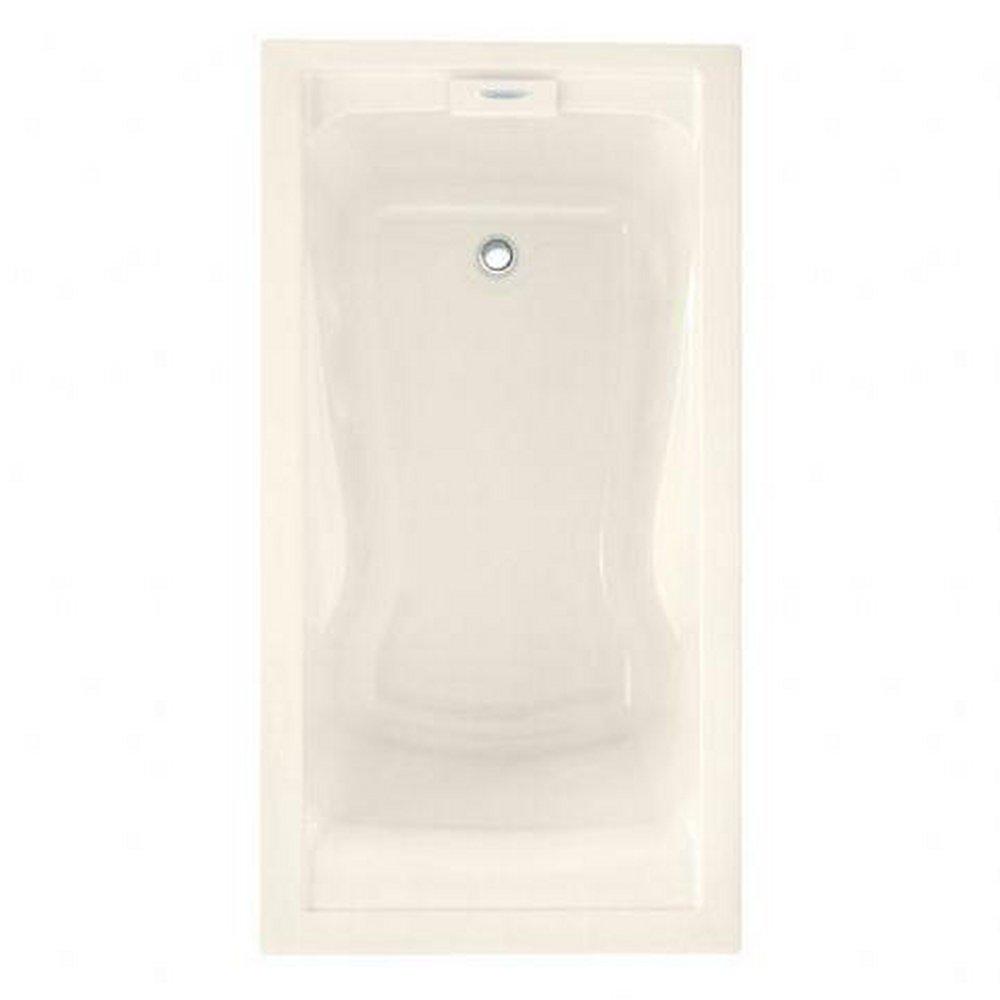 American Standard Linen 60 x 32 in. Soaker Alcove Bathtub in Linen 