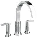 Two Handle Roman Tub Faucet in Polished Chrome