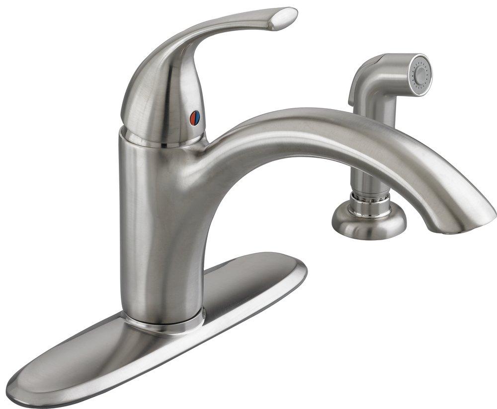 American Standard Stainless Steel - PVD Single Handle Kitchen Faucet 
